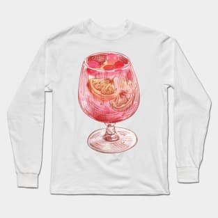 Sangria Mi Amor Long Sleeve T-Shirt